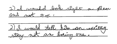 Sample Partial Response