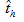 t hat subscript h